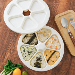 SP Sauce 6Pc Onigiri(Riceball) Mold Set