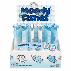 Moody Fishes Spring Bobble Gel Pen (0.5mm)