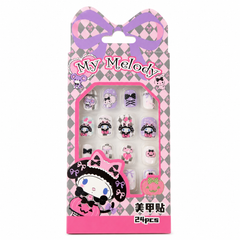 My Melody Press on Nail 24pcs