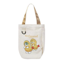 Mofusand canvas water bottle universal bag