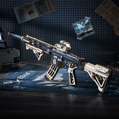 ROKR M416 Carbine 3D Wooden Puzzle LQB02