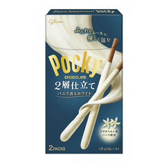 GLICO TWO-LAYER POCKY (VANILLA WHITE)