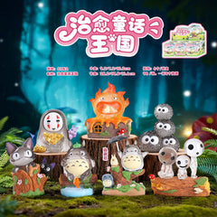 Mystery Blind Box Healing Fairy Tale Kingdom Glowing Mini Desktop Anime Figurines Home Decor Collectible