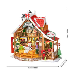 Rolife DIY Miniature House - Polaris Post DG187
