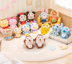 Disney Smiling Eyes Sleepwear Series Plush Pendant Blind Box