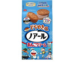 YBC Biscuit Noir Dorayaki-Style Anko Cream Sandwich Cookies