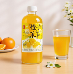 GZSL ORANGE JASMINE FRUIT JUICE TEA DRINK 500ML