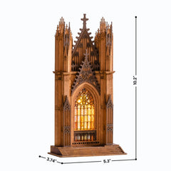 Rolife 3D Wooden Puzzle - Twin-Tower Cathedral TGA01