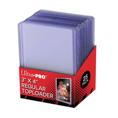 3" x 4" Clear Regular Toploaders (25ct) for Standard Size Cards