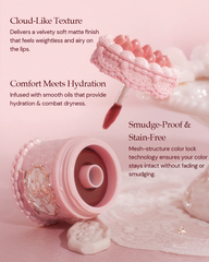 Flower Knows Strawberry Cupid Cake Lip Cream V02 Souffle