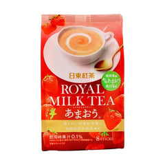 NITTOH ROYAL MILK TEA POWDER STICK(STRAWBERRY)