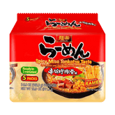 MENRAKU Spicy Miso Tonkatsu Taste 5p Ramen