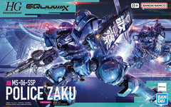 Bandai Gundam HGGQ #02 1/144 Police Zaku Model Kit