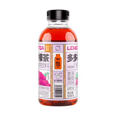 DUO DUO LEMON TEA (SUMMER BLACK GRAPE FLAVOR) FRUIT FLAVOR TEA SOFT DRINK 500ML