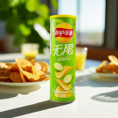 LAY'S POTATO CHIPS (CANNED) CUCUMBER FLAVOR 104g