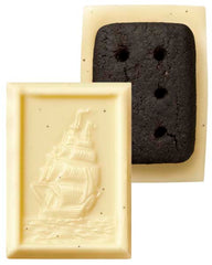 SALE!! Bourbon Alfort Mini Choco Vanilla White 55g