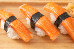 crab stick sushi