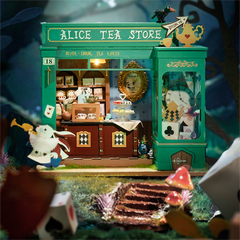 Sale Rolife Miniature House Kit - Alice's Tea Store DG156