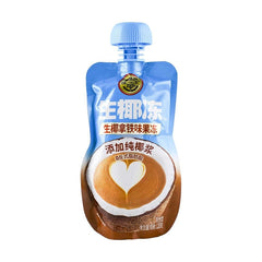 Raw Coconut Latte Flavor Jelly 4.23 oz