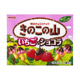 Meiji Kinoko No Yama Strawberry & Chocolate