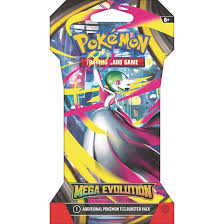 Pokémon - Trading Card Game: Mega Evolution Sleeved Booster 1 PAK (In Store Pickup Only)