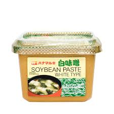 HANAMARUKI SOYBEAN PASTE-WHITE (SHINSYU MISO) 17.5 oz