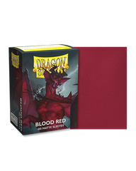 Dragon Shield Sleeves Blood Red Matte Standard