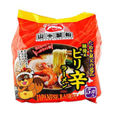 SALE!! YAMAMOTO SEIFUN TANUKI OYAJI SPICY RAMEN 5P (MEAT-FREE)450g