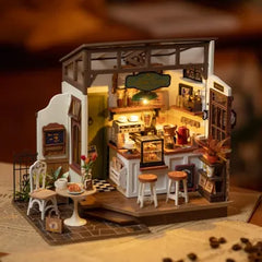 Sale Rolife DIY Miniature House - Flavory Cafe DG162