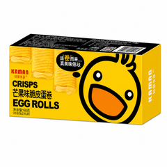 KAMEN CRISPS EGG ROLL MANGO FLAVOR 100g