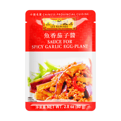 LEE KUM KEE Sauce For Spicy Garlic Egg-Plant 80g