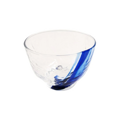 BC368 indigo blue tea glass 190