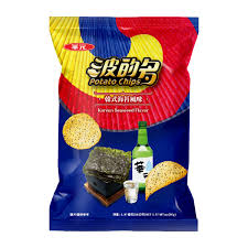H.Y. POTATO CHIPS - KOREAN SEAWEED FLAVOR