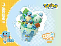 Keeppley Pokemon Squirtle ice cream cone building blocks