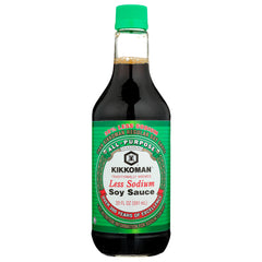 KIKKOMAN SOY SAUCE LOW SODIUM 12/20.00 FZ