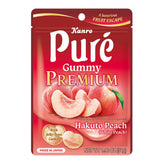 KANRO PURE GUMMY PREMIUM HAKUTO WHITE PEACH 1.90 OZ