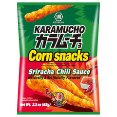 KOIKEYA KARAMUCHO CORN SNACKS SRIRACHA CHILI SAUCE 2.20 OZ