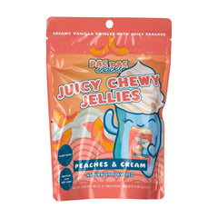 PAC PAC JUICY CHEWY JELLIES PEACHES & CREAM