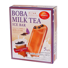 "ORANGE" BOBA MILK TEA BAR
