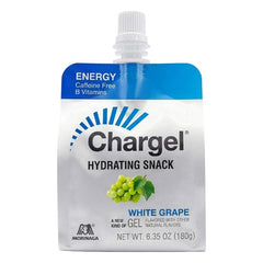 MORINAGA ENERGY CHARGEL GEL DRINK HYDRATING SNACK WHITE GRAPE