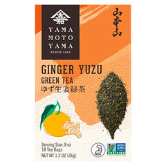YAMAMOTOYAMA GINGER YUZU GREEN TEA BAG