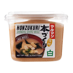 Maruman MSG Free Honzukuri Shiro Miso Paste