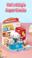 Rolife Cute Store Manager Hello Kitty Super Snack Shop