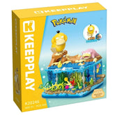 KEEPPLEY BLOCKS BEACH PSYDUCK & SLOWPOKE