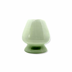Japanese seji celadon green matcha chasen whisk stand