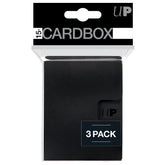UP PRO 15+ CARD BOX 3PK BLACK