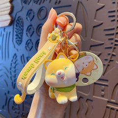 Fetish go dog keychain