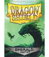 DRAGON SHIELD 100CT BOX MATTE EMERALD