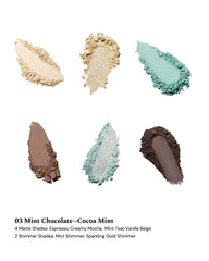 Flower Knows The Sweetie Bear 6-Color Makeup Palette 03 Mint Chocolate