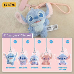 52TOYS X Disney: Stitch Mood Series Plush Key chain Blind Box